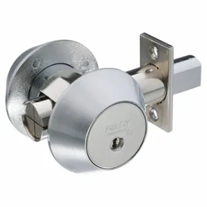 ABLOY ME154T 625-KD Tubular Drive-In Deadbolt, 1, Bright Chrome, Protec2, Different | CN7ZEJ 404L61