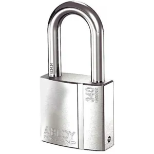 ABLOY PL340/50B-KA Keyed Padlock 2 inch Height U-Shape Hrdnd Boron | AG4YDR 35GP62