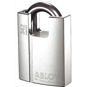 ABLOY PL342B-KD Keyed Padlock 3/8 inch Diameter 1 inch H Shrouded | AG4YDX 35GP67