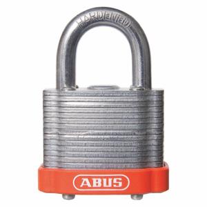 ABUS 19325 Keyed Padlock, Keyed Different, Steel, Std Body Body Size, Hardened Steel, Extended, Brown | CN7ZJM 45WP36