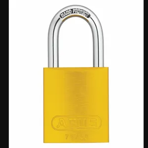 ABUS 19329 Keyed Padlock, Keyed Different, Steel, Std Body Body Size, Hardened Steel, Extended | CN7ZJG 45WP21