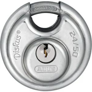 ABUS 24IB/50 KD All Weather Padlock 3/8 Inch H KD Silver | AD2RAF 3TMN3