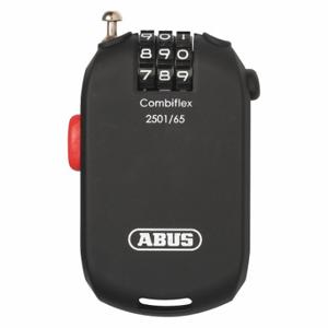 ABUS 2501/65 Cable Lock, 2 ft Cable Length, 1/16 Inch Cable Dia, Steel | CN7ZFM 466N79