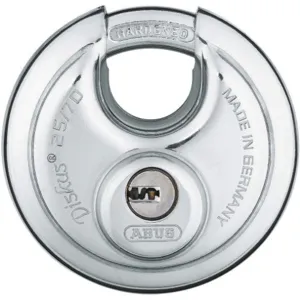 ABUS 25EC/70 KA Dimple Key Padlock 3/4 Inch H KA Silver | AD2RAA 3TMJ6