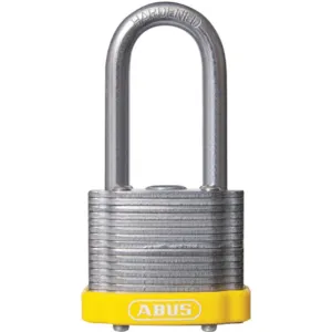 ABUS 41HB/40 KD Yellow Lockout Padlock Keyed Different MK Yellow 1-3/8 H | AJ2JDD 5UKU5