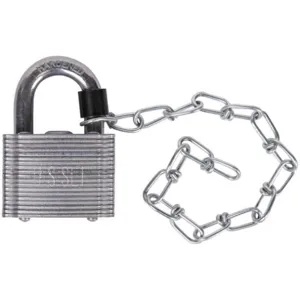 ABUS 41USG/45 Chain Keyed Padlock Different 1-3/4 Width | AJ2JWN 6WNY8