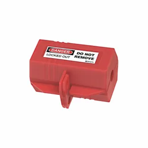 ABUS 450 P110 110V Electrical/Switch Lockout De, 12 mm Max Cord Dia, Red | CN7ZMV 179XP5