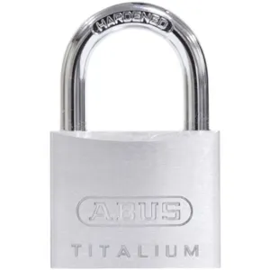 ABUS 64TI/40 KA Lockout Padlock Keyed Alike Silver 1-9/16 Height | AJ2JVR 6WNW6