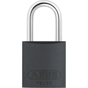 ABUS 72/30 KD Keyed Padlock Hardened Steel Black | AG2NCN 31NF24