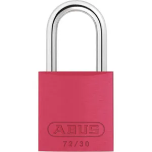 ABUS 72/30 KD Keyed Padlock Hardened Steel Red | AG2NCV 31NF30