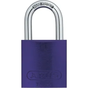 ABUS 72 /40 KA Purple Lockout Padlock Keyed Alike Purple 1/4 Inch Diameter | AE6QBB 5UKT2