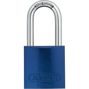 ABUS 72 HB/40-40 KA Blue Lockout Padlock Keyed Alike Blue 1/4 Inch Diameter | AE6QAA 5UKN8