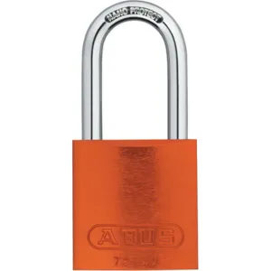 ABUS 72 HB/40-40 KA Orange Lockout Padlock Keyed Alike Orange 1/4 Inch Diameter | AE6QAL 5UKP8