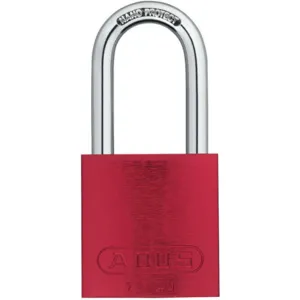 ABUS 72 HB/40-40 KD Red Lockout Padlock Keyed Different Red 1/4 Inch Shackle Diameter | AE6PZX 5UKN5