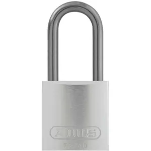 ABUS 72 HB/40-40 KA Silver Lockout Padlock Keyed Alike Silver 1/4 Inch Diameter | AF2GYN 6TRW1