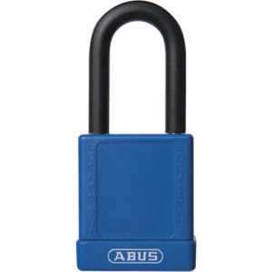 ABUS 74/40 KD BLUE Lockout Padlock Aluminium Blue 1/4 In. | AG6DCN 35MD21