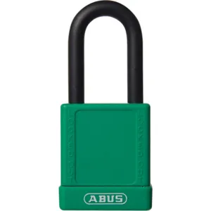 ABUS 74/40 KD GREEN Lockout Padlock Aluminium Green 1/4 In. | AG6DCP 35MD22