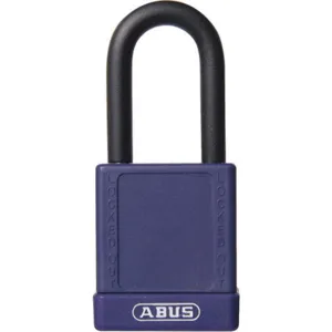 ABUS 74/40 KD PURPLE Lockout Padlock Aluminium Purple 1/4 In. | AG6DCT 35MD25