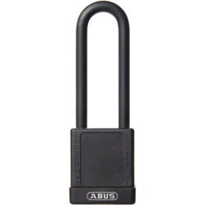 ABUS 74HB/40-75 KD BLACK Lockout Padlock Aluminium Black 3 Inch L | AG6DDH 35MD39