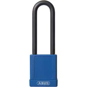 ABUS 74HB/40-75 KD BLUE Lockout Padlock Aluminium Blue 3 Inch L | AG6DDF 35MD37