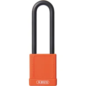 ABUS 74HB/40-75 KA ORANGE Lockout Padlock Orange Key Alike | AG6DDZ 35MD58