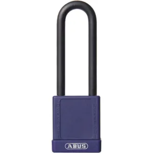 ABUS 74HB/40-75 KD PURPLE Lockout Padlock Aluminium Purple 3 Inch L | AG6DDK 35MD41