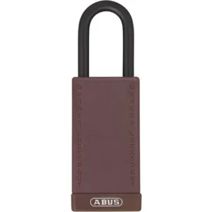 ABUS 74LB/40 KA BROWN Lockout Padlock Brown 1/4 Inch Key Alike | AG6DEH 35MD66