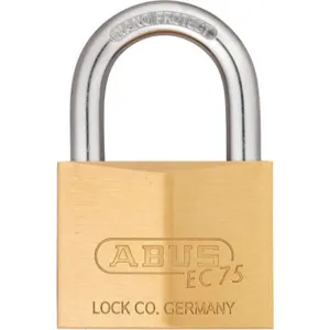 ABUS 75/60 KD Keyed Padlock Different 2-3/8 Width | AH9KFA 3TMU3