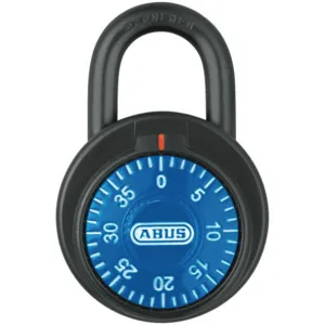 ABUS 78/50 KC Blue Combination Padlock Front blue | AG9CFW 14Z328