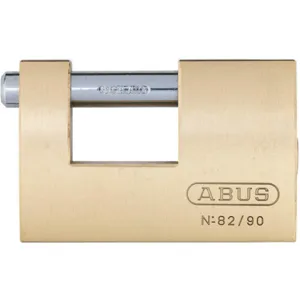 ABUS 82/90 KA U-shaped Keyed Padlock 11/16 Inch H Alike | AD2RBD 3TMV1