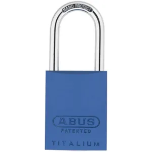 ABUS 83AL/40 (200) KD Blue Keyed Padlock Different 1-1/2 Width | AG9CEH 14J862