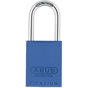 ABUS 83AL/40 (300) KD Blue Keyed Padlock Different 1-1/2 Width | AG9CEE 14J859