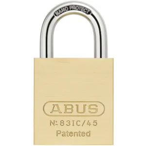 ABUS 83IC/45 Padlock Interchangeable Core 1 inch Height | AA6NLV 14J880