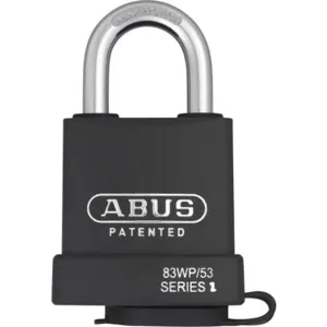 ABUS 83WP/53 KA Keyed Padlock Alike 2-1/4 Width | AJ2JWA 6WNX4