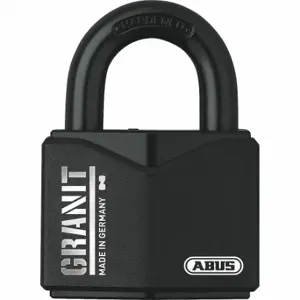 ABUS 99024 Granit High Security Padlock, 1 1/16 Inch Vertical Shackle Clearance | CN7ZMU 60UF95