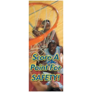 ACCUFORM SIGNS MBR618 Banner Score A Point 74 x 28 Inch | AC4XLB 31A785