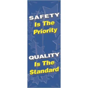 ACCUFORM SIGNS MBR625 Safety Record Signs 74 x 28in Vinyl Eng | AF4CPU 8PXH8