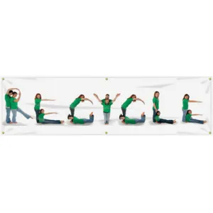 ACCUFORM SIGNS MBR703 Banner Recycle 28 x 96 Inch | AC4XJA 31A738