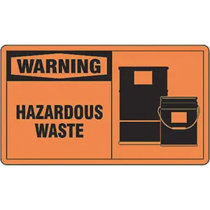 ACCUFORM SIGNS LCHL300VSP Safety Label 3-1/2 Inch H 5 Inch Width - Pack Of 5 | AF3YGZ 8F788