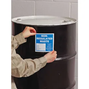 ACCUFORM SIGNS MHZW14EVC Non Regulated Waste Label 6 Inch H - Pack Of 100 | AF4TCC 9J426