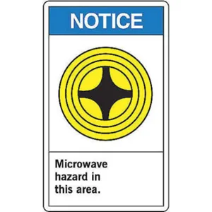 ACCUFORM SIGNS LRAD800VSP Label 5 Inch H 3-1/2 Inch Width - Pack Of 5 | AF4BEX 8NKL8