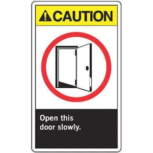 ACCUFORM SIGNS LABR601VSP Label 5 Inch H 3-1/2 Inch Width - Pack Of 5 | AF4ZPR 9TAA6