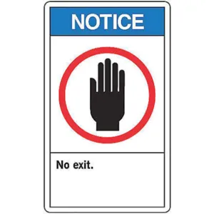 ACCUFORM SIGNS LADM802VSP Label 5 Inch H 3-1/2 Inch Width - Pack Of 5 | AF4KAA 8YLJ3