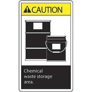 ACCUFORM SIGNS LCHL607VSP Label 5 Inch H 3-1/2 Inch Width - Pack Of 5 | AF3YHW 8F933