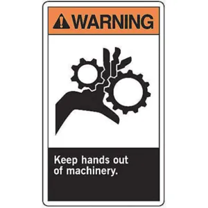 ACCUFORM SIGNS LEQM332VSP Label 3-1/2 Inch Width - Pack Of 5 | AF4UEX 9KA87