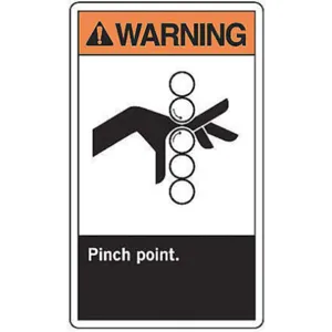 ACCUFORM SIGNS LEQM333VSP Label 5 Inch H 3-1/2 Inch Width - Pack Of 5 | AF4WTM 9MM42