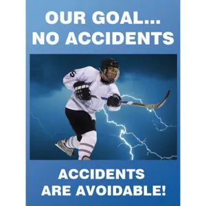 ACCUFORM SIGNS PST187 Poster Our Goal 18 x 24 Inch | AC4WYZ 31A063