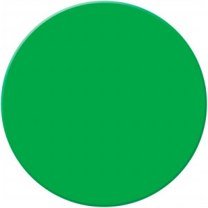 ACCUFORM SIGNS PTP208GN Bodenmarkierungsband, Kreis, 9 x 9 cm Größe, grün | CF4EWL AFPTP208GN