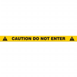ACCUFORM SIGNS PTP233 Floor Marking Tape, Do Not Enter, 5 x 120 cm Size | CF4EXH AFPTP233NE