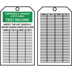 ACCUFORM SIGNS TAR702 Inspection Tag By The Roll 6.25 x 3 - Pack Of 100 | AD4TNC 43Z218